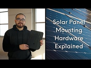 DIY Solar Panel Mounting Hardware Explained