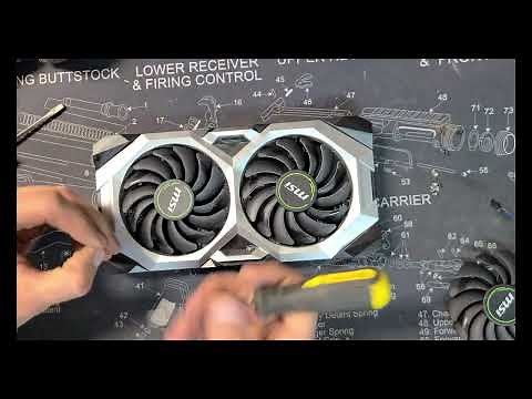 MSI GPU fan replacement 2060 2070 2080