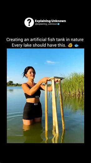 Explaining Unknown on Instagram: "This video shows an artificial floating aquarium filled with tropical pet fish like bettas and goldfish — not animals living freely in a real lake. Betta fish, in particular, need warm water between 75–82°F and come from Southeast Asian marshes and rice paddies. In most natural lakes, the temperature and conditions would be too harsh, and the fish wouldn’t survive if released. It’s a reminder that viral visuals can be misleading. Releasing pet fish into the wild