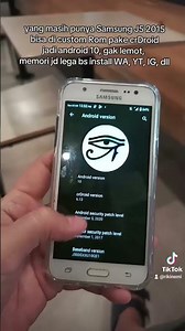 Custom Rom Android 10 Samsung Galaxy J5 2015 #android #galaxyJ5 #samsung #smartphone #customrom