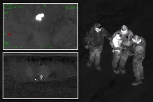Missing toddler found alive in the freezing cold curled up in ditch by heat-seeking camera: ‘We got him’