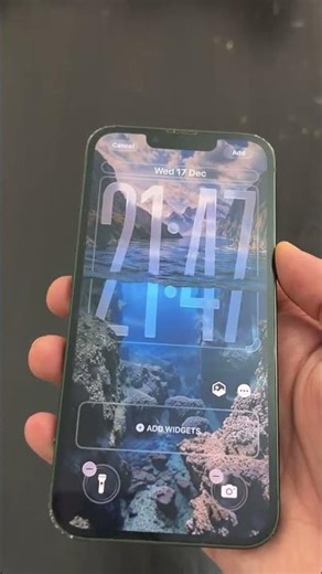 How to make this wallpaper #apple #smartphone #tech #phone #phonetips #phonetricks #shorts