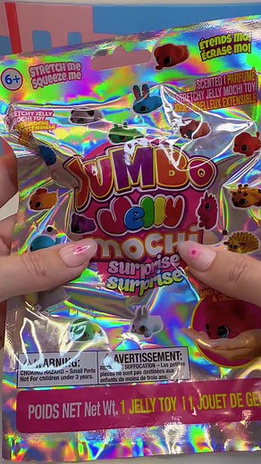 638K views · 6.2K reactions | Jumbo Jelly Mochi Surprise . #mochi #jelly #squishy #squishytoys #squishyface #panda #fidgettoys #oddlysatisfying #asmrsounds #asmrunboxing #unboxing #toys | Vivizone | Facebook