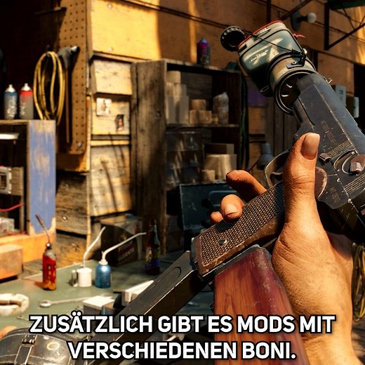 90K views · 332 reactions |  Waffen, Charakter und Ausrüstung ganz nach eurem Geschmack!  In Far Cry 6 habt ihr zahlreiche Möglichkeiten, euren Charakter und euer Equipment ganz nach euren Wünschen zu gestalten. Was alles möglich ist, verrät euch das Video. Direkt zu Far Cry 6  https://ubi.li/loRH7 | Gameswelt | Facebook