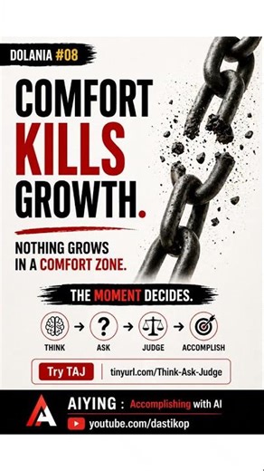 Comfort Kills Growth