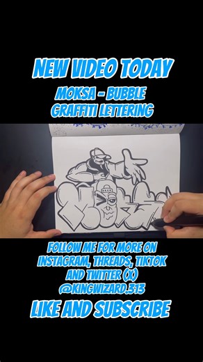 New Video Has Been Drop! Check It Out! 💯✍🏼🔥#kingwizard #graffitiart