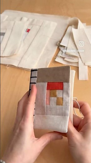 DIY patchwork needle book ✂️ - sewing tutorial #needlebook #sewing #diy #sewingtutorial