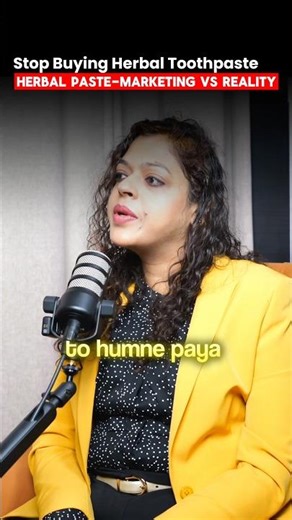 Herbal toothpaste- good or scam