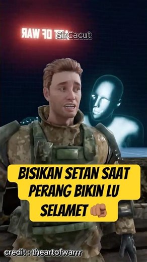 Bisikan setan saat perang #youtubeshorts #shorts #viral #sircacut