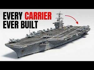 The Complete Evolution of Aircraft Carrier Design Explained in 20 Minutes