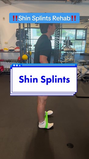 Shin Splints Rehab: Here are two exercises that target the posterior tibialis, anterior tibialis and peroneal muscle group #shinsplints #shinsplintsrelief #shinsplintsexercise #physicaltherapy #basketballtraining #hoopers #basketballperformance