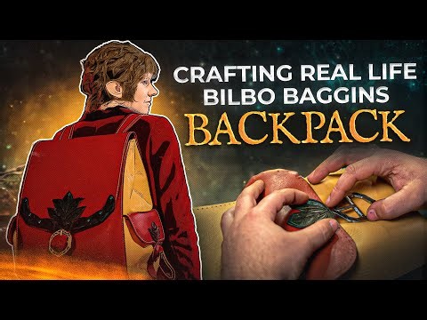 Сrafting real-life Bilbo Baggins backpack