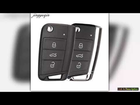 Jingyuqin Remote Car Key Case Shell For Volkswagen VW Golf 7 Beetle Jetta Bora Passat Polo Tiguan