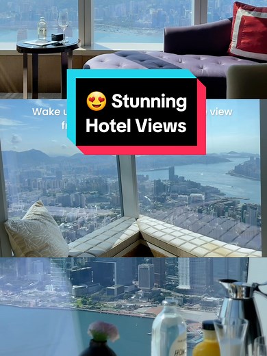 Get ready for an epic getaway at these 5 hotels with views that will blow your mind! 🏨🤯 Whether you crave the energy of Hong Kong's iconic skyline 🌃 or the tranquility of nature's mountain and sea vistas 🏞️, these hospitable spots promise you an unforgettable stay in Hong Kong! 😍 #DiscoverHongKong #HelloHongKong