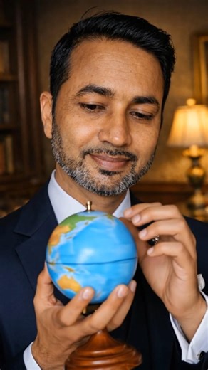 Every spin reminds us we share the same home.#trending #viral #ytshorts #globe #earth #sirji #earth