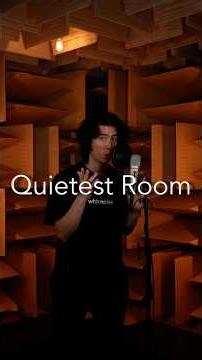 Quietest Vs Loudest Room! #asmr