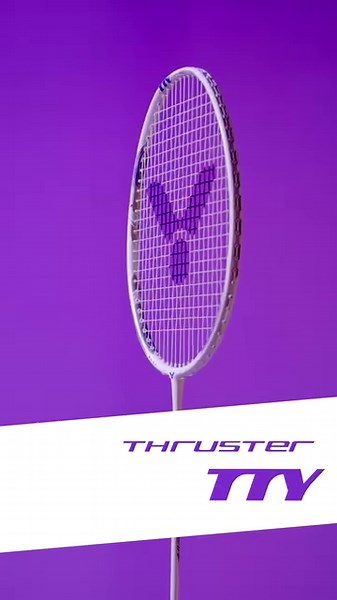 1.5K views · 462 reactions | 戴資穎/ Tai Tzu Ying 全新專屬戰拍 #TK_TTY 三大科技 #FREECORE 懸浮核心科技人造柄、#中管抗扭系統 與 #力量環 的結合，強化球拍力量傳遞，全面提升小戴在場上的進攻威力！ - #VICTOR #戴資穎專屬球拍 #TK_TTY | VICTOR 勝利體育 | Facebook