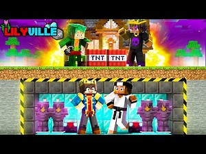 THEY STARTED THE CIVIL WAR In Lilyville 😱😡 | Minecraft