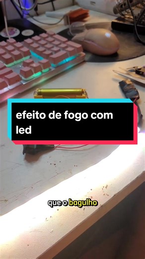 Efeito de Fogo com Arduino Nano e LED: Tutorial Completo