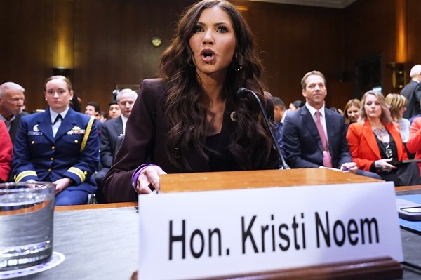 A $220 million ad blitz and a public split with Trump mark the end of Kristi Noem’s DHS tenure