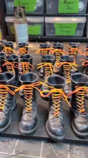 Quick behind the scenes on the H2 boots before shipping. #halloweenmovie #johncarpentershalloween #dickwarlock #scarymovies #onesixthfigure #customactionfigures #sixthscaleprops #onesixthscale #sixthscaleaccessories #sixthscale #onesixthscale #michaelmyers #theshape | Doggie Doc Designs