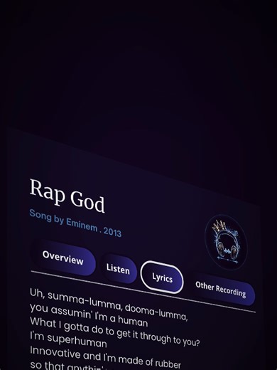 Eminem Rap God Lyrics & Meaning