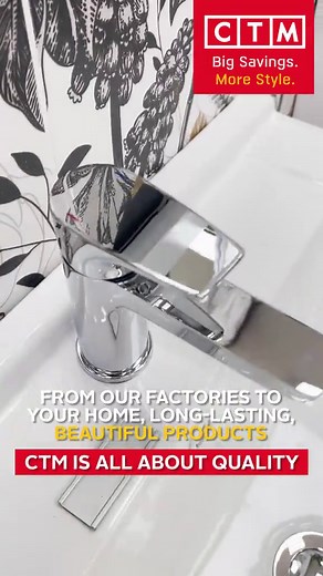 Upgrade Your Bathroom with CTM's Modern Tile Designs and High-Quality Fixtures
