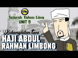 SEJARAH TAHUN 5 | HAJI ABDUL RAHMAN LIMBONG