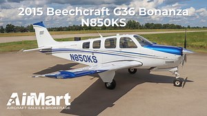 Beechcraft G36 Bonanza – N850KS Low time. Fully loaded. Performance upgraded. From Garmin G1000NXi avionics to Millennium Concepts interior, this Bonanza is as sharp in the air as it is on the ramp. 📍 Lexington, KY | Always hangared | No damage history ✈️ Full listing: https://airmart.com/aircraft/beechcraft-g36-bonanza-n850ks/ | AirMart Inc. - Aircraft Sales and Brokerage