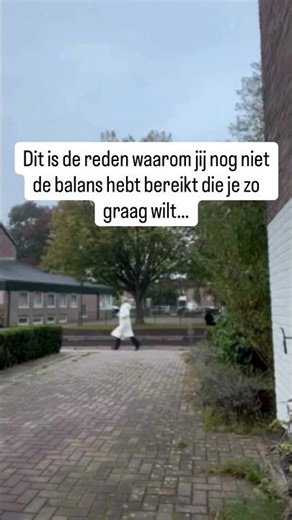Dit is de reden waarom jij nog niet de balans hebt bereikt die je zo graag wilt …