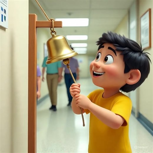 🔔 “Cada sonido de esta campana es una oración cumplida, una batalla ganada, una vida que renace con esperanza.” Corazón Valiente | Corazón Valiente