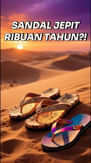 Flip-flops have been around for thousands of years👣 #history #funfacts #shorts #generatedbyai