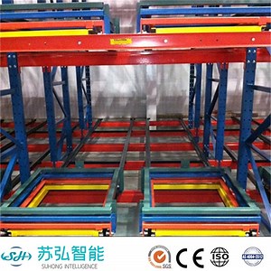 [Hot Item] Customized Steel Mobile Push Back Racking for Warehouse Workshop Storage