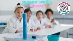 ✨ Calling all young scientists-in-the-making! Dive into a world of discovery and fun at Junior Einsteins Science Club's summer camps. From slimy experiments to electrifying adventures, our STEM camps are designed to ignite curiosity and inspire creativity www.junioreinsteinsscienceclub.com #STEMCamps #SummerFun #JuniorEinsteins #kidscamp #fun #kids #summer | Junior Einsteins Science Club | Facebook