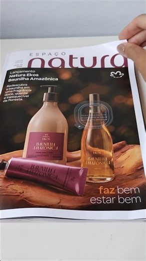 Revista Natura Ciclo 13/26 vídeo completo no canal 🧡 #natura #cosmeticos #ekos #gloss #batom #beauty