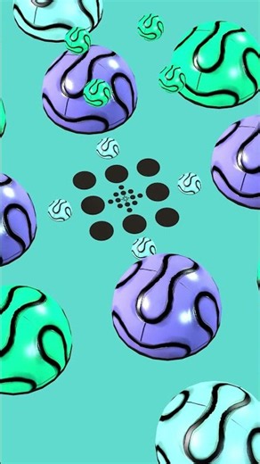 Why is this so relaxing? ✨ #satisfying #loop #3d