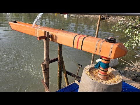 water powered corn grinder mill EP- 52