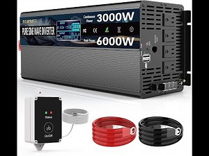 ROARBATT 3000 Watt Pure Sine Wave Power Inverter Review – Pros & Cons