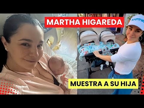 Martha Higareda reveals her daughter's face for the first time and shares her experience of being...