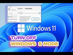 How to Fix Win 11 Home S Mode Switched to WIn 11 Home Edition Remove secure mode