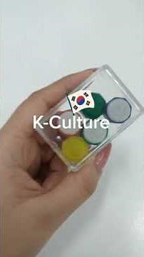 Korean Traditional Game - How to play Gonggi 공기