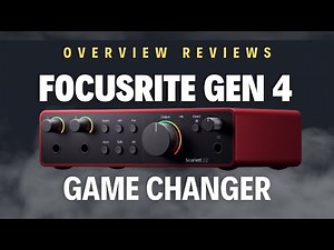 Focusrite Scarlett 4th Gen | Audio Interface Overview Review