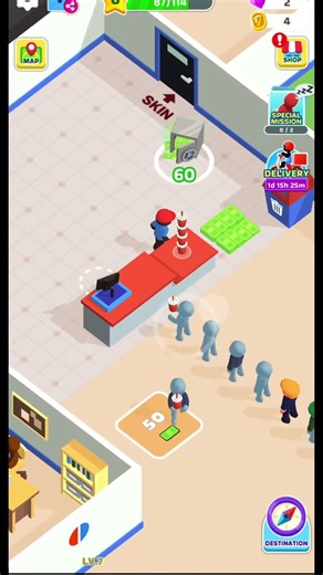 Pizza delivery 🚚 Evolution — Lv.1 to Lv.100 Ape!”