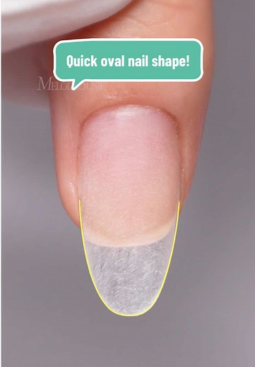 Transform Short Coffin Nails into Oval Shape: Nail Shaping Tutorial