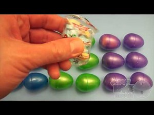 Learn Patterns with Surprise Eggs! Opening Surprise Eggs filled with Toys! Lesson 6