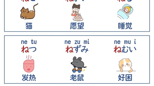 每天30秒跟我学五十音-ne