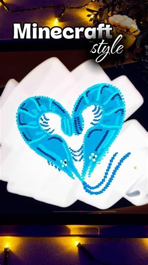 How to art in Minecraft style on artworkout app