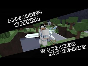 ROBLOX CRITICAL STRIKE | A FULL GUIDE TO WARRIOR | TIP AND TRICKS | HOW TO COUNTER WARRIOR.