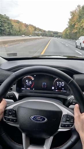 2025 Ford Explorer Active RWD | POV Highway Pull (GoPro)