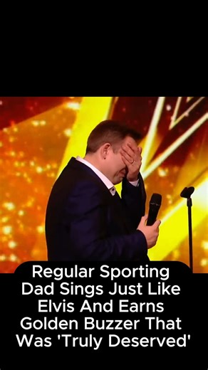This “Ordinary” Dad Walks Onstage… Seconds Later the Judges Are Stunned 🤯💛 He was just a regular dad who once thought he’d never walk — or sing — again. But when Barry Darcy opened his mouth on Ireland’s Got Talent, his Elvis-level voice and heartbreaking story left the entire room frozen. By the final note, the audience was sobbing… and a judge SLAMMED the Golden Buzzer in one of the most deserved moments ever seen on the show. His journey. His voice. His miracle comeback. 🎶 Watch the full p